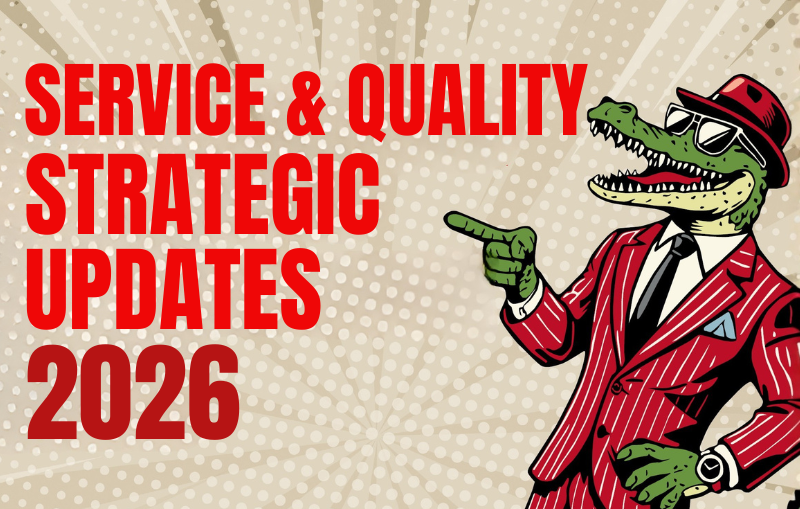 Quality & Service – Strategic Updates 2026