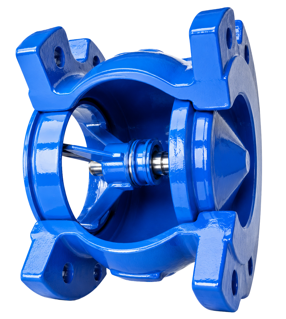 Axial-disk-check-valve